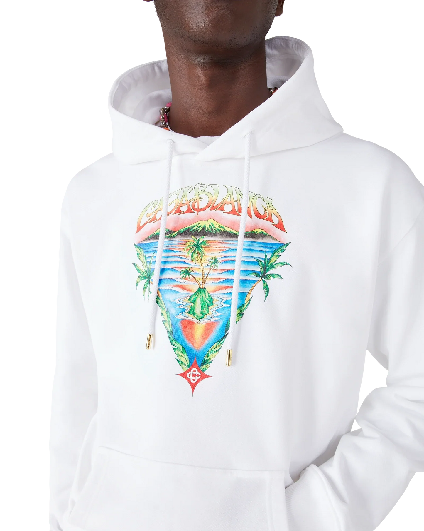 Innocence Triangle Long Sleeve Hooded Sweatshirt