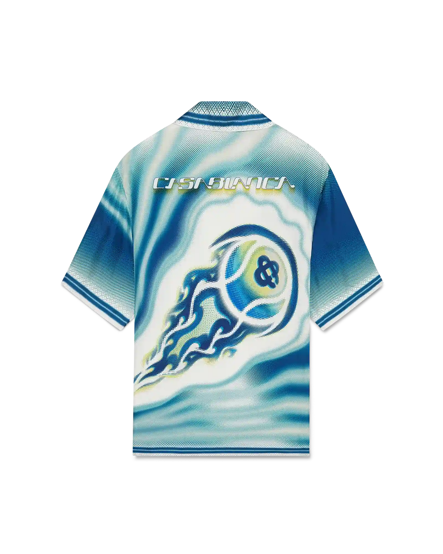 The Art Of The Serve Short Sleeve Silk Shirt