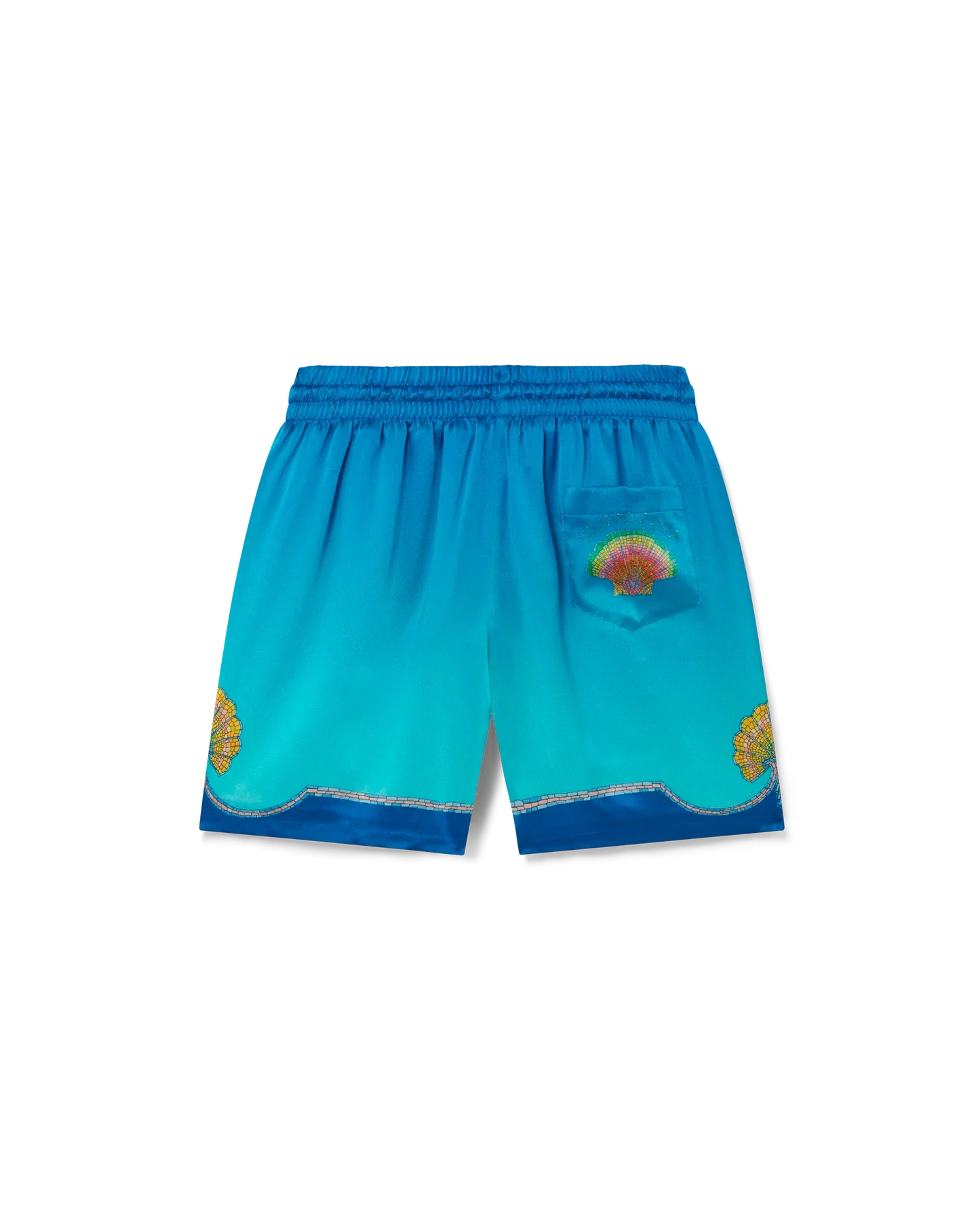 Coquillage Color¨¦ Silk Shorts