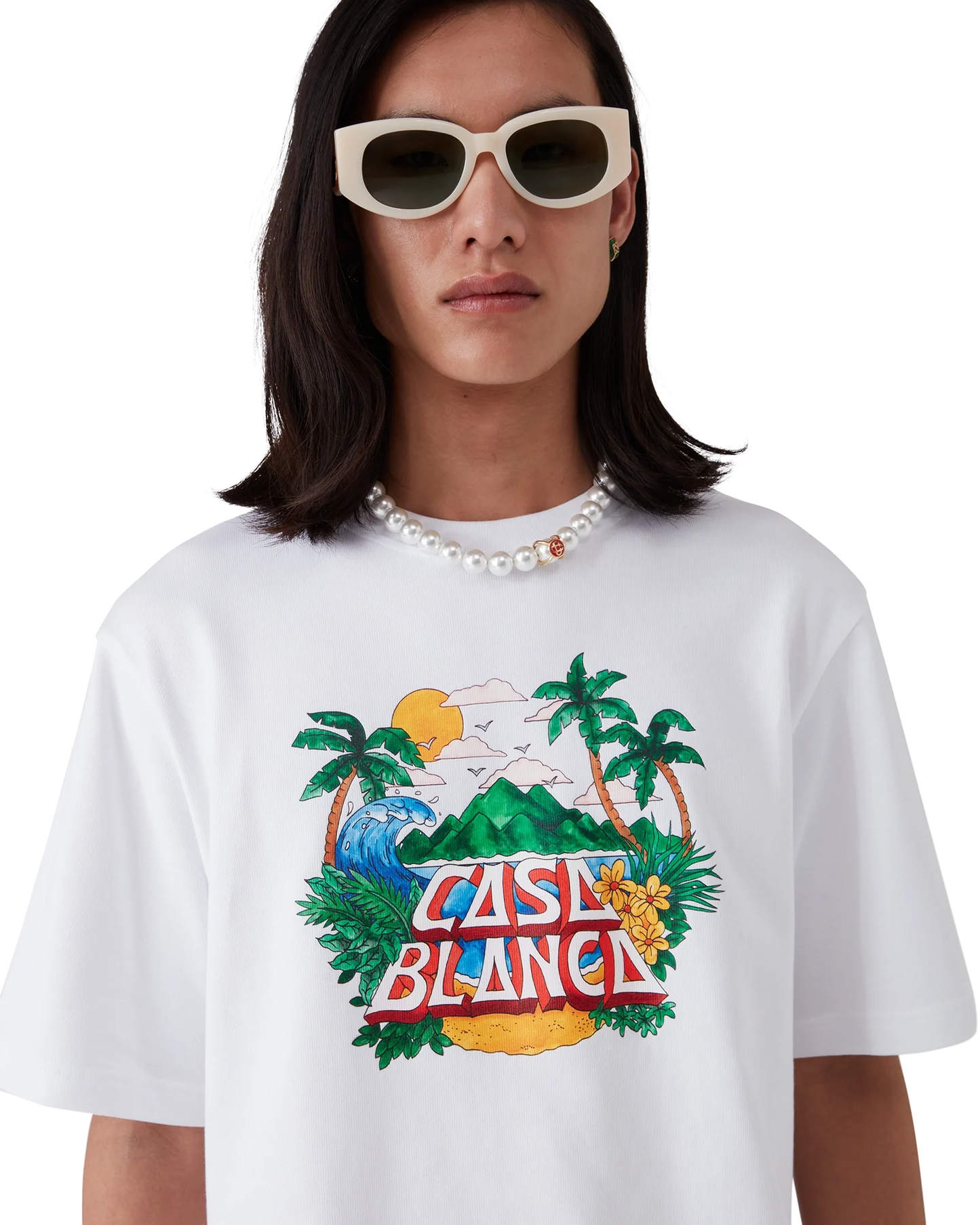 Casa Beach Wave Short Sleeve T-Shirt
