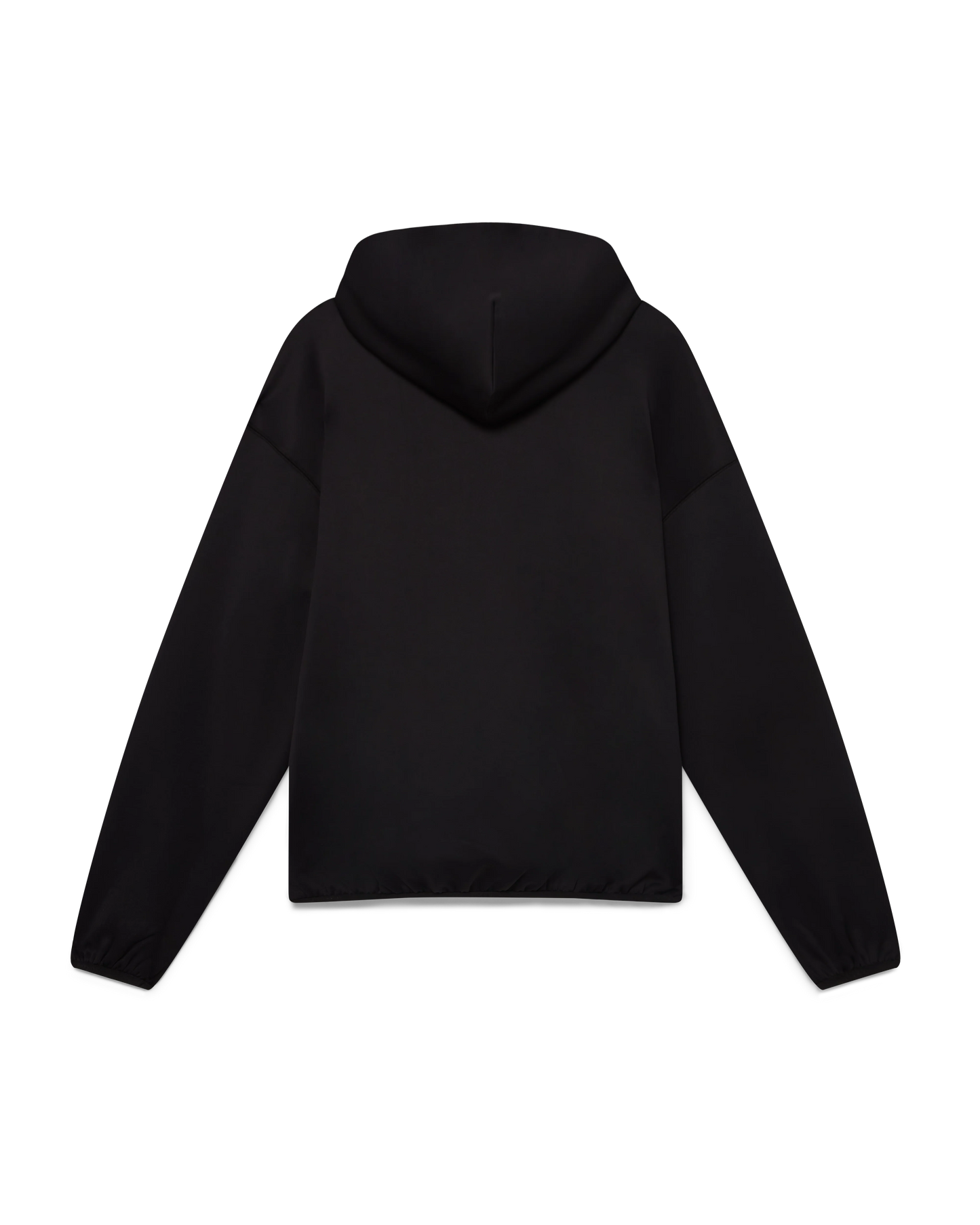 Oversized Panelled Hooded Sweatshirt