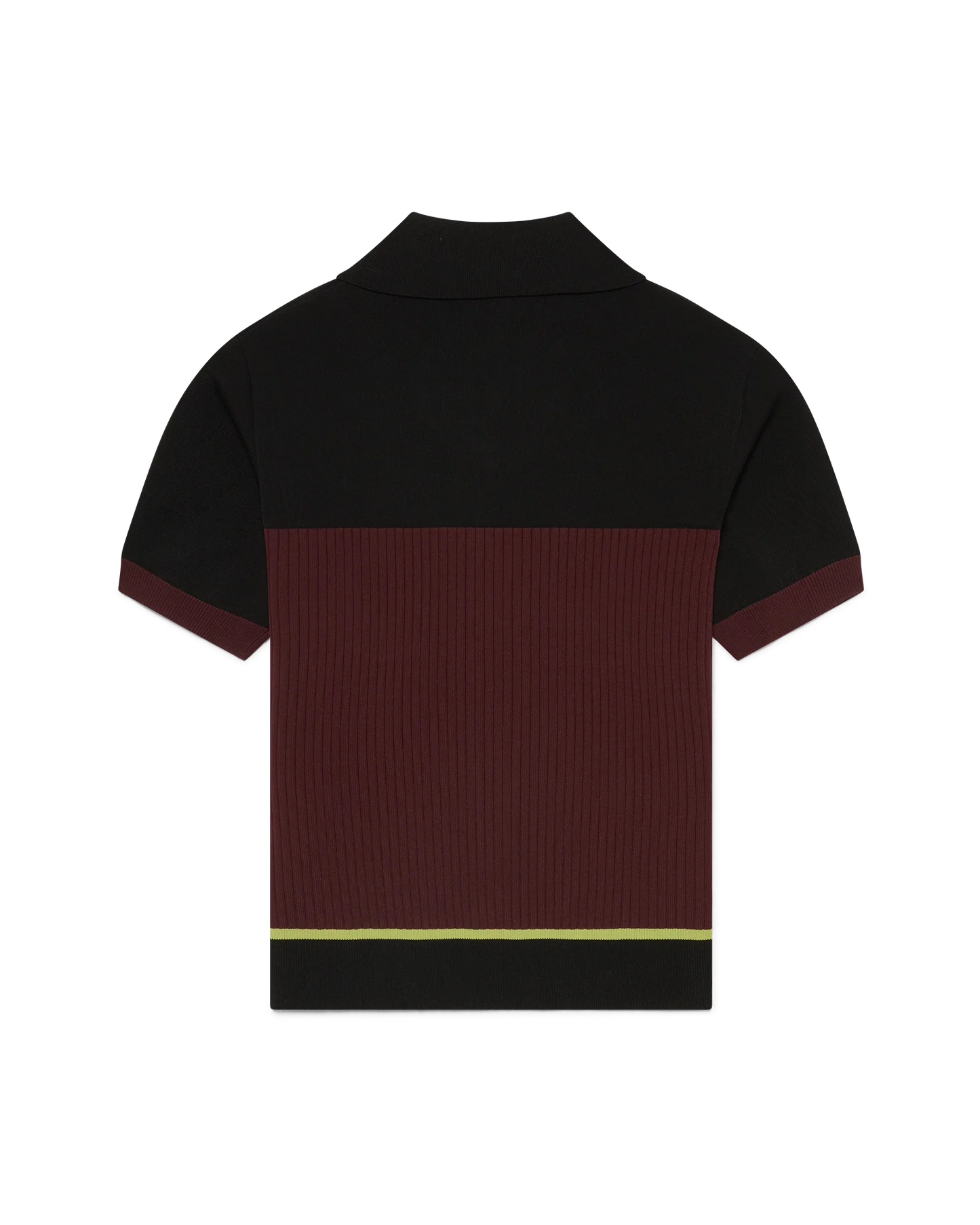 Striped Short Sleeve Polo Shirt