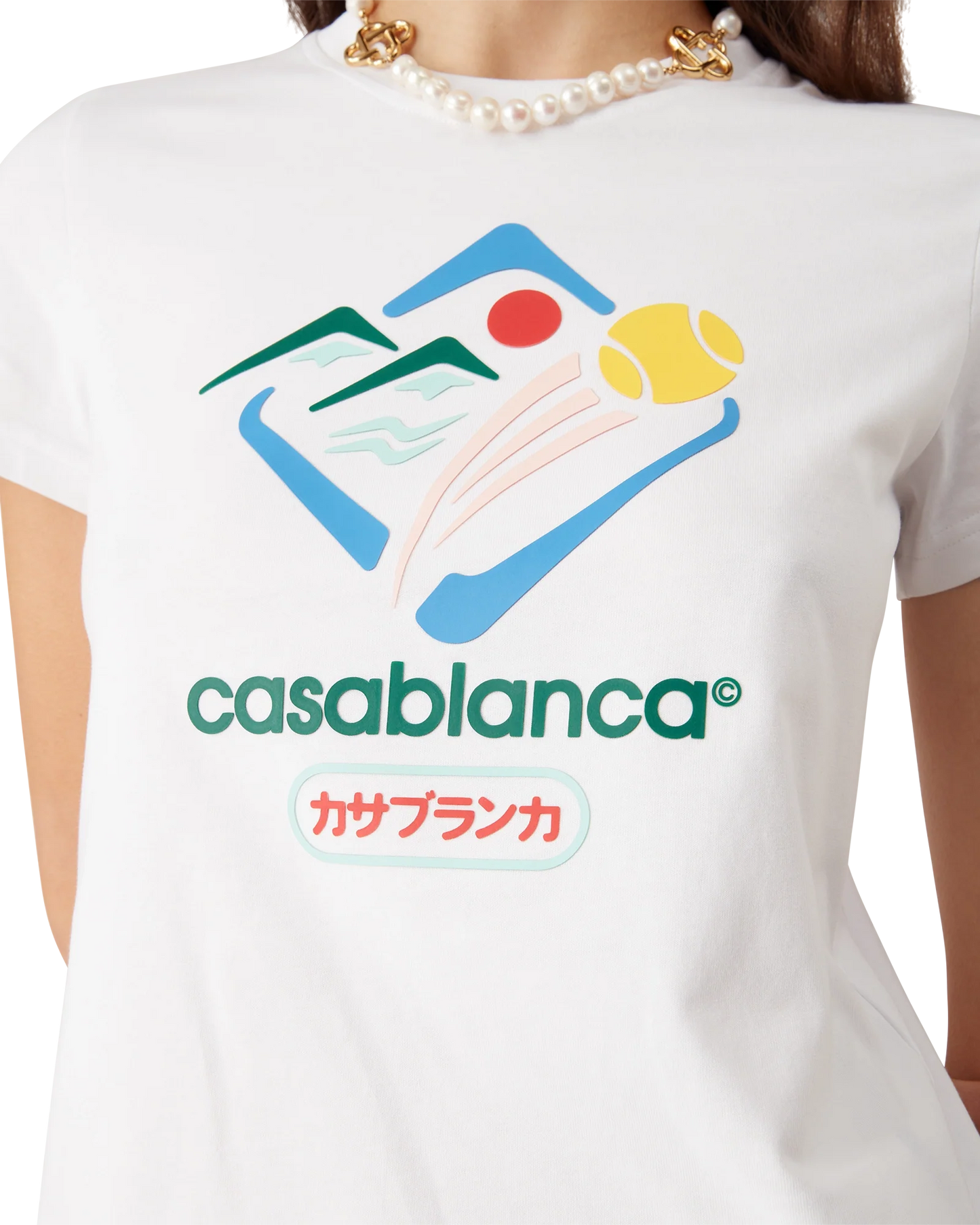 Montagne Sportif verkürztes Kurzarm-T-Shirt