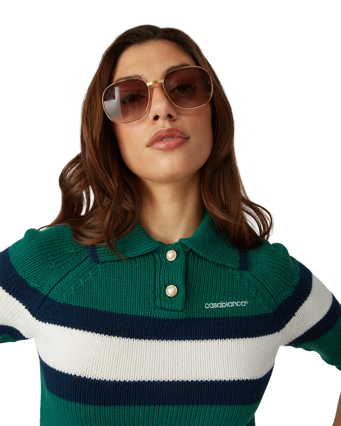 Colourblock Polo Shirt