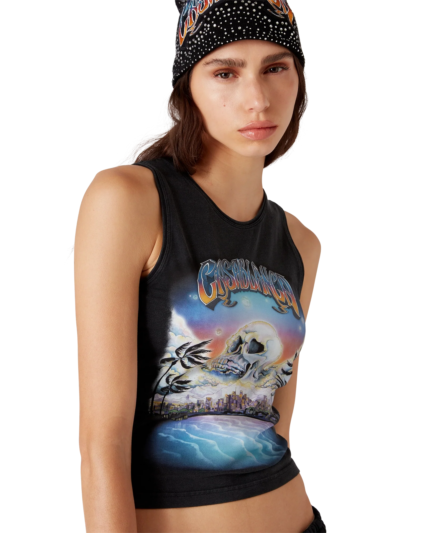 La Prémonition Cropped Tank Top