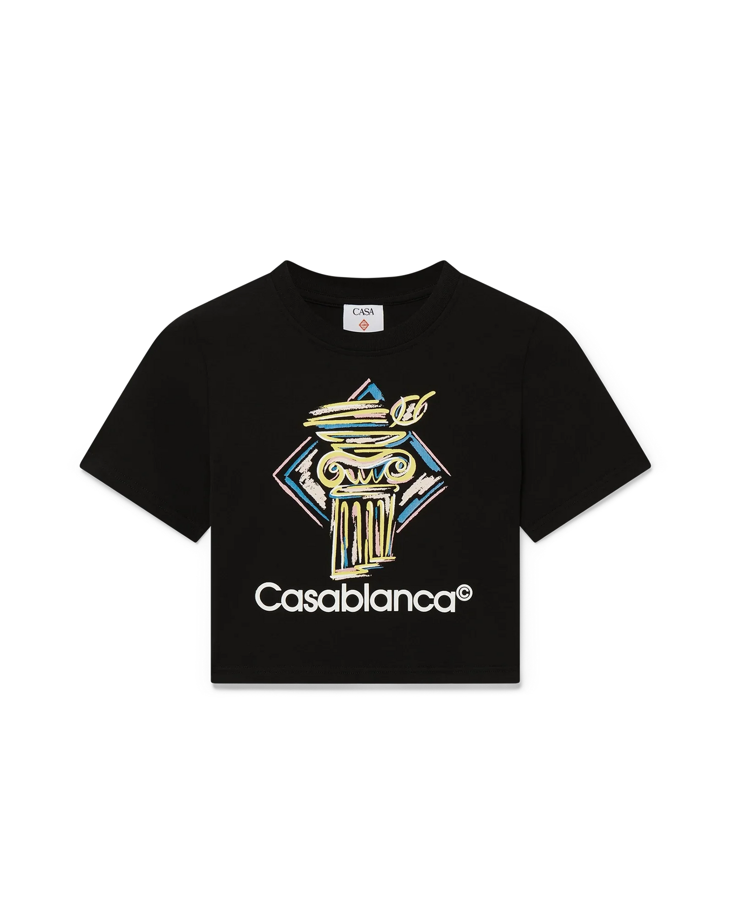 Diamond Column Baby Short Sleeve T-Shirt