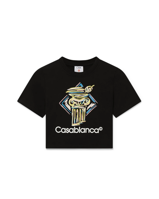 Diamond Column Baby Kurzarm-T-Shirt
