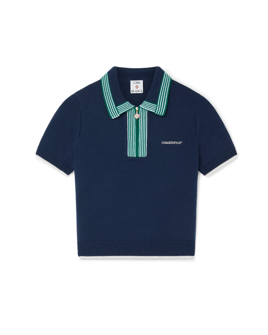 Knit Tennis Polo Shirt