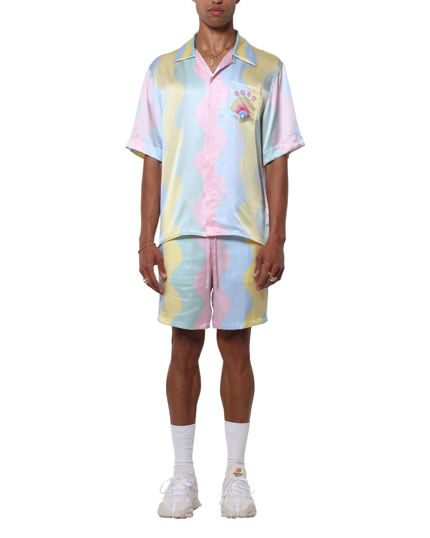 Casa Shell Wave Silk Shirt