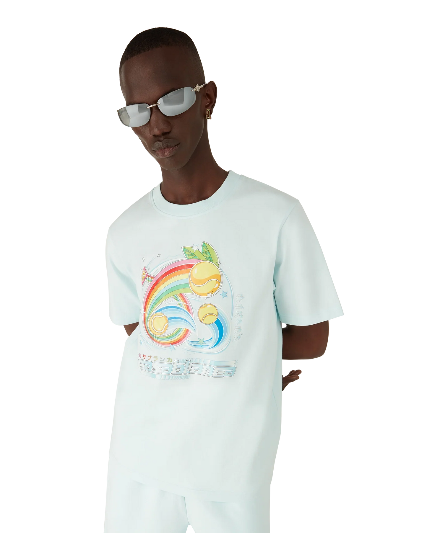 Manga Tennisball Kurzarm-T-Shirt