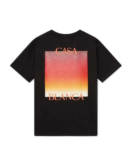 Gradient Square Short Sleeve T-Shirt
