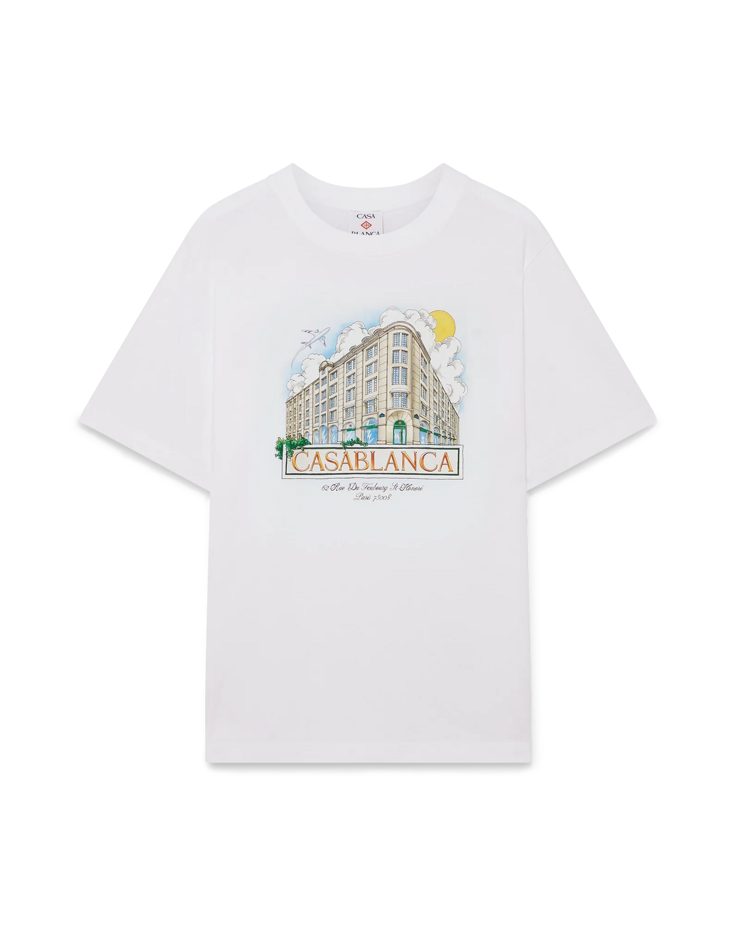 Paris Store Bedrucktes Kurzarm-T-Shirt