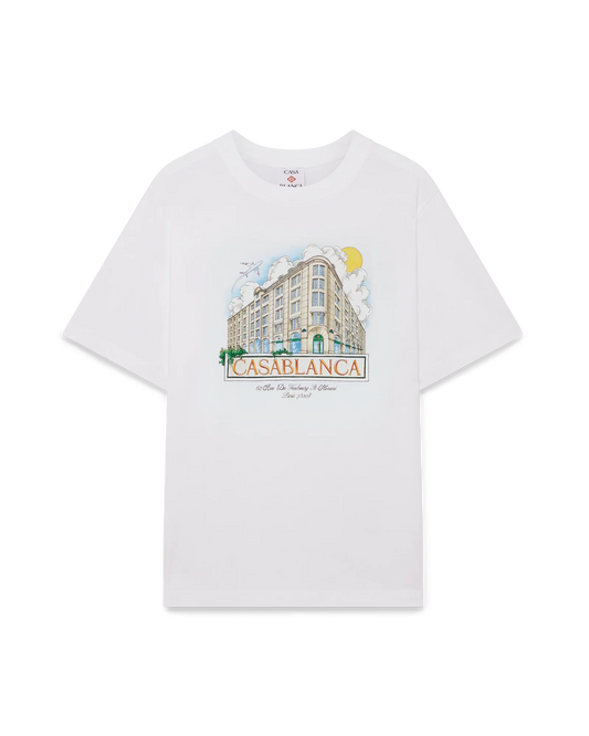 Paris Store Printed Short Sleeve T-Shirt
