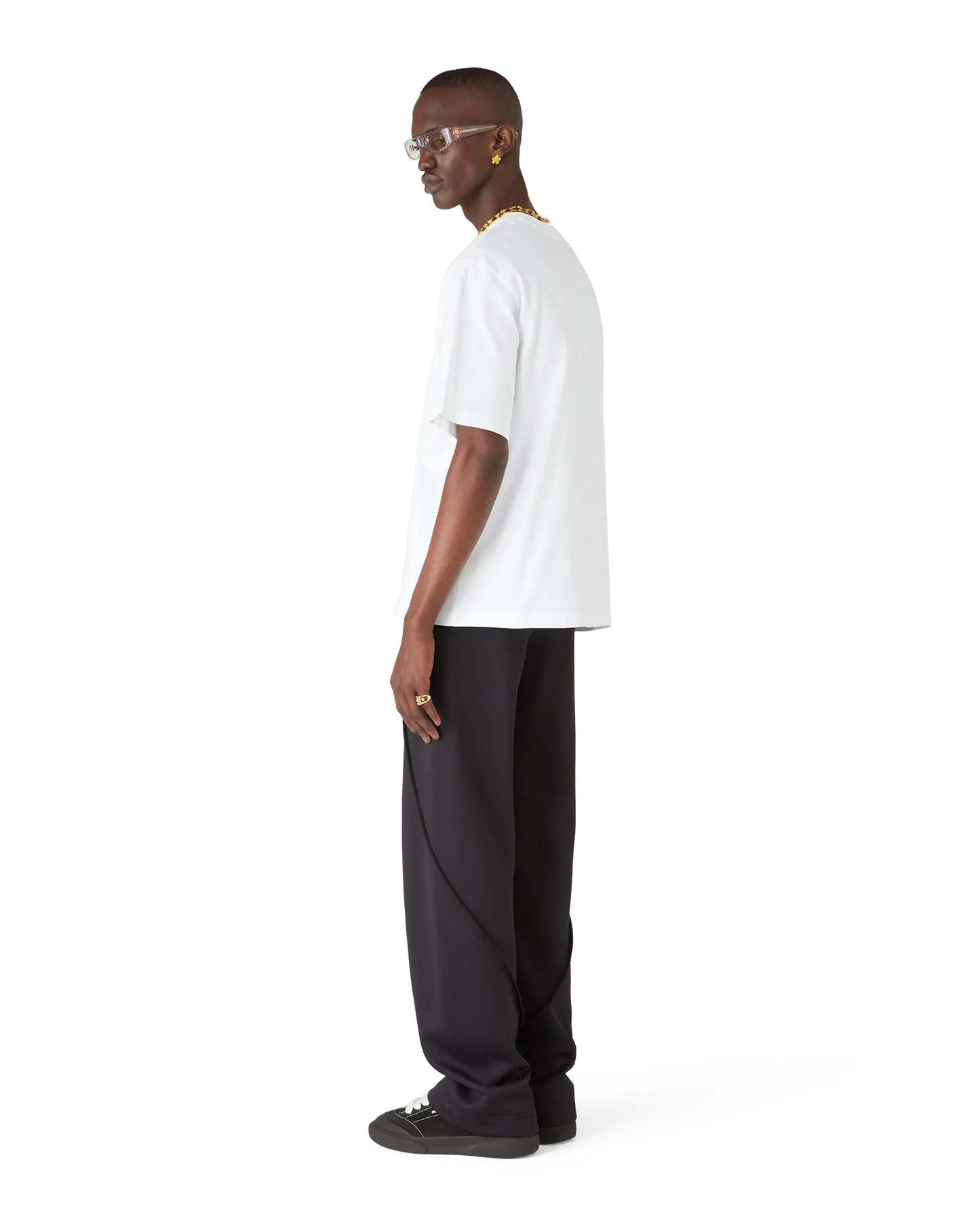 Casablanca Chrome Oversized Short Sleeve T-Shirt