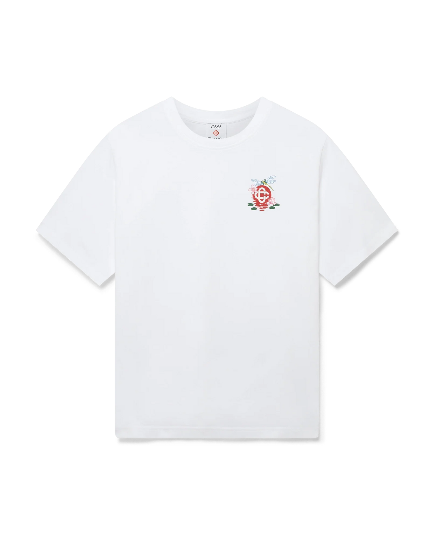 T-shirt ample à manches courtes et motif libellule
