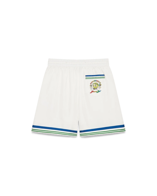 Tennis Club Icon Silk Twill Shorts