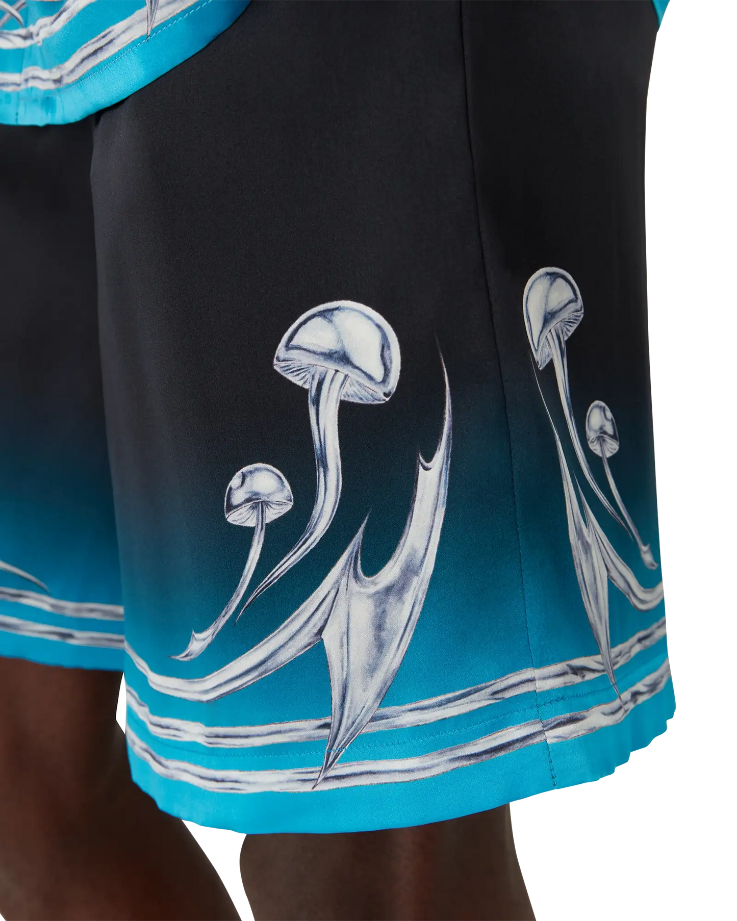 Blades Silk Satin Shorts