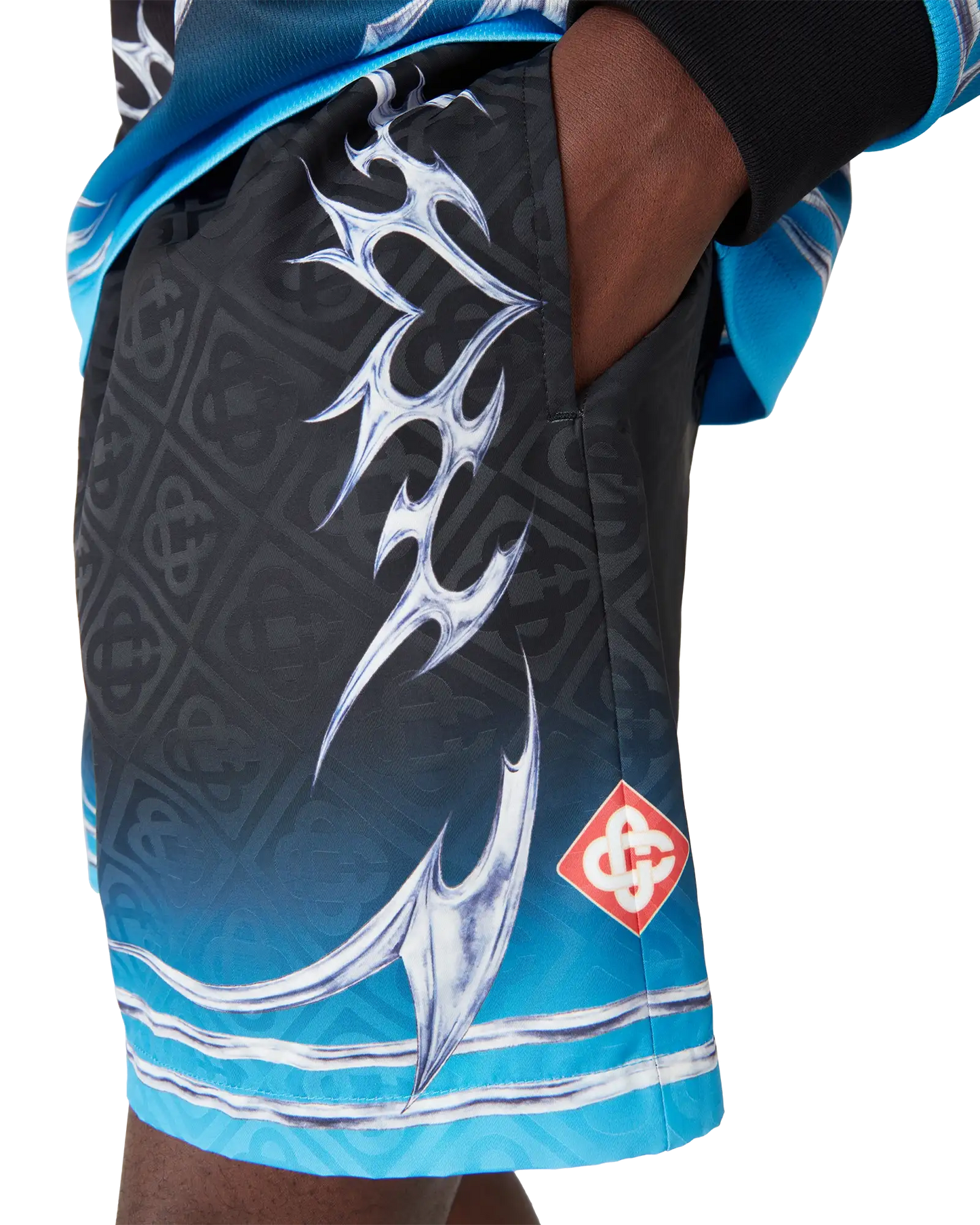 Blades Jacquard Swim Shorts