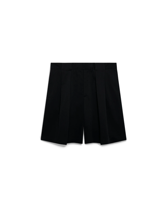 Cotton Tailored Belt Loop Shorts