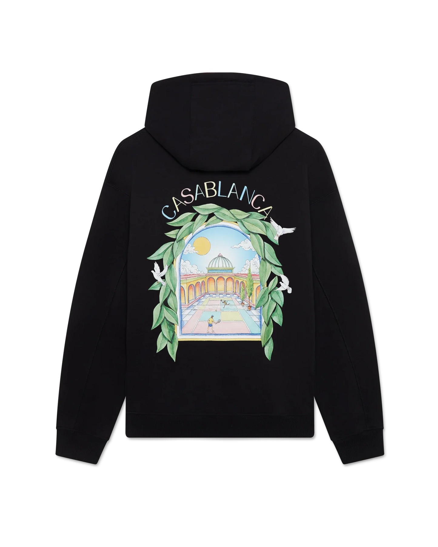 Black L'Arche Hooded Sweatshirt