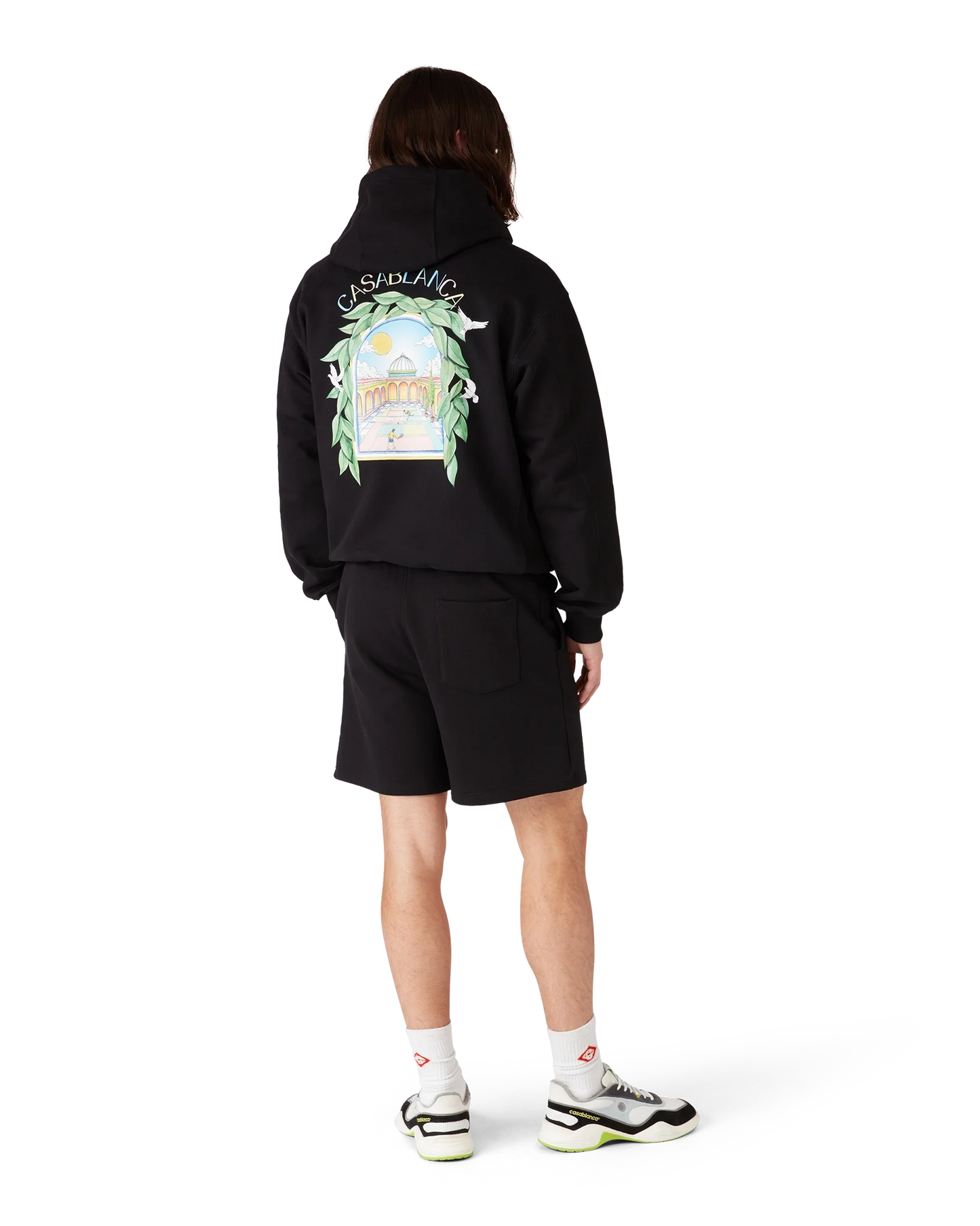 Black L'Arche Hooded Sweatshirt