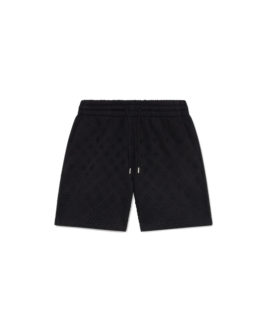 Crystal Monogram Sweatshorts