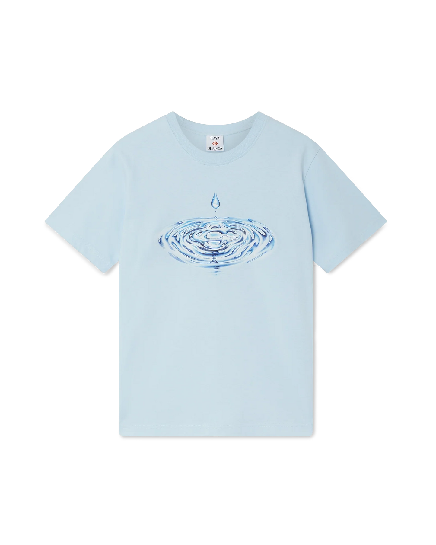 T-shirt à manches courtes avec logo goutte à goutte