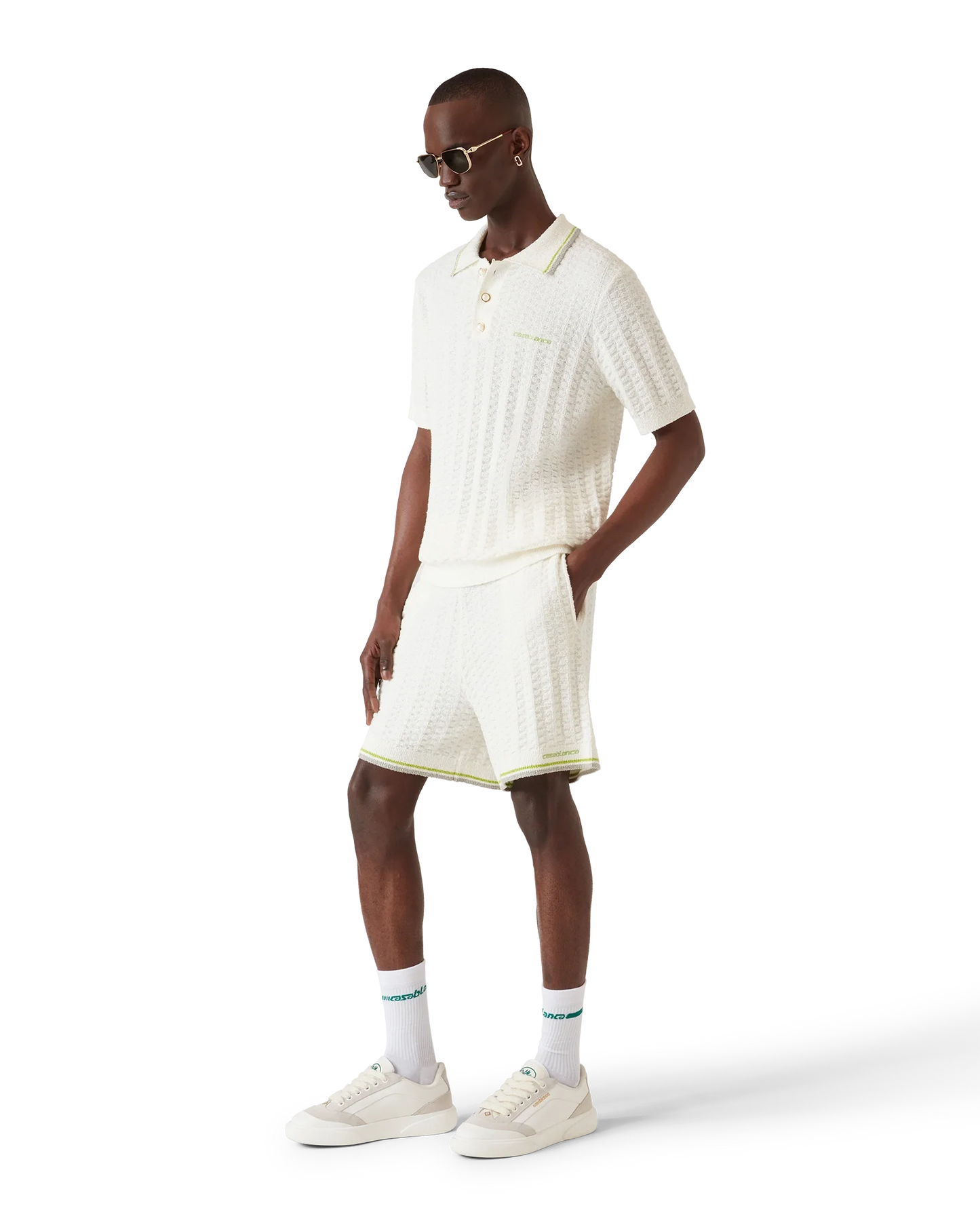 Tennis Boucle Polo Shirt