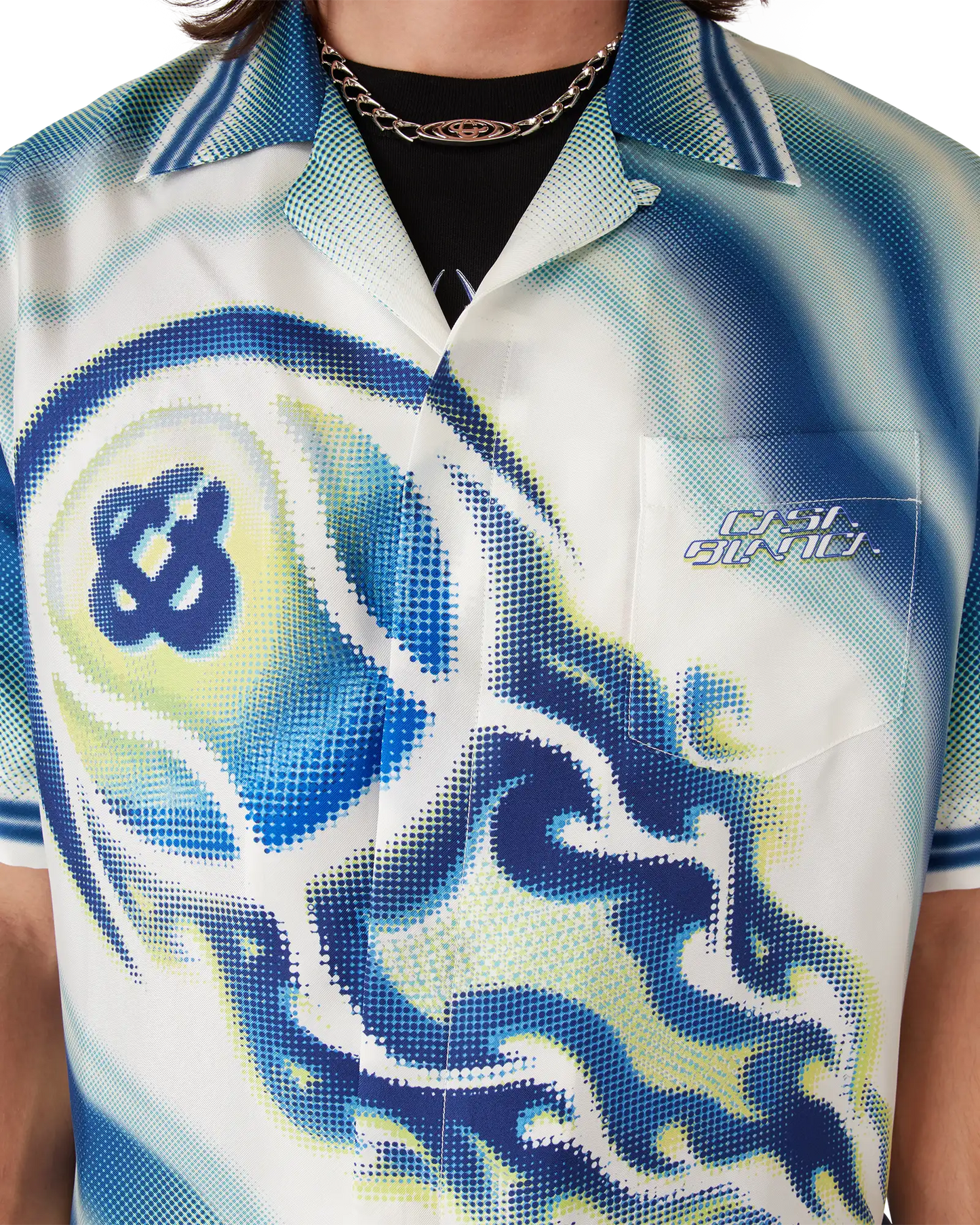 The Art Of The Serve Short Sleeve Silk Shirt