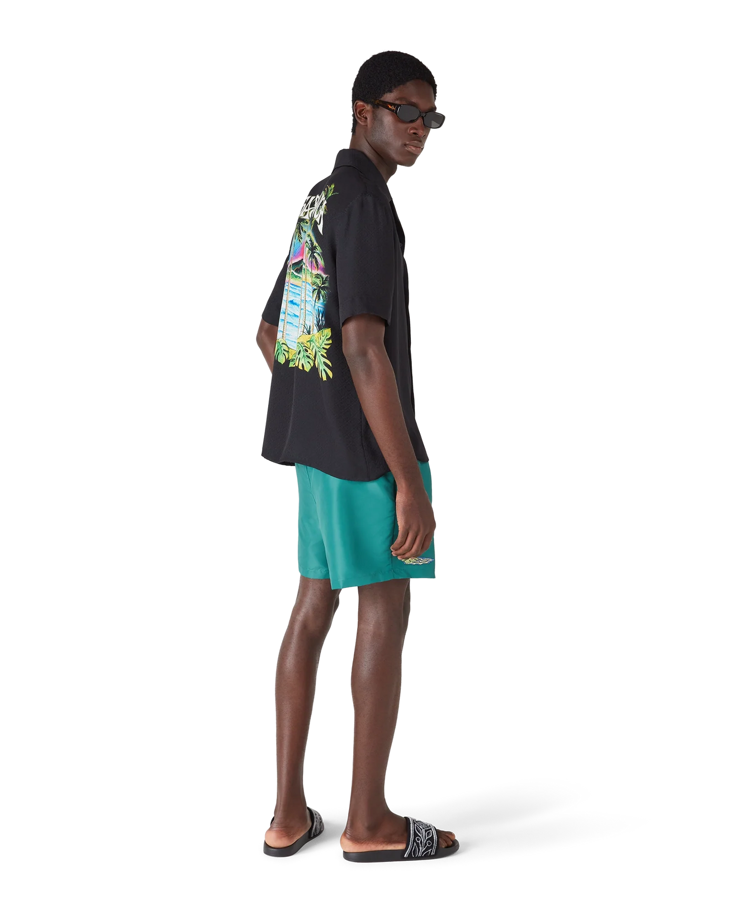 Casa Embroidery Swim Shorts