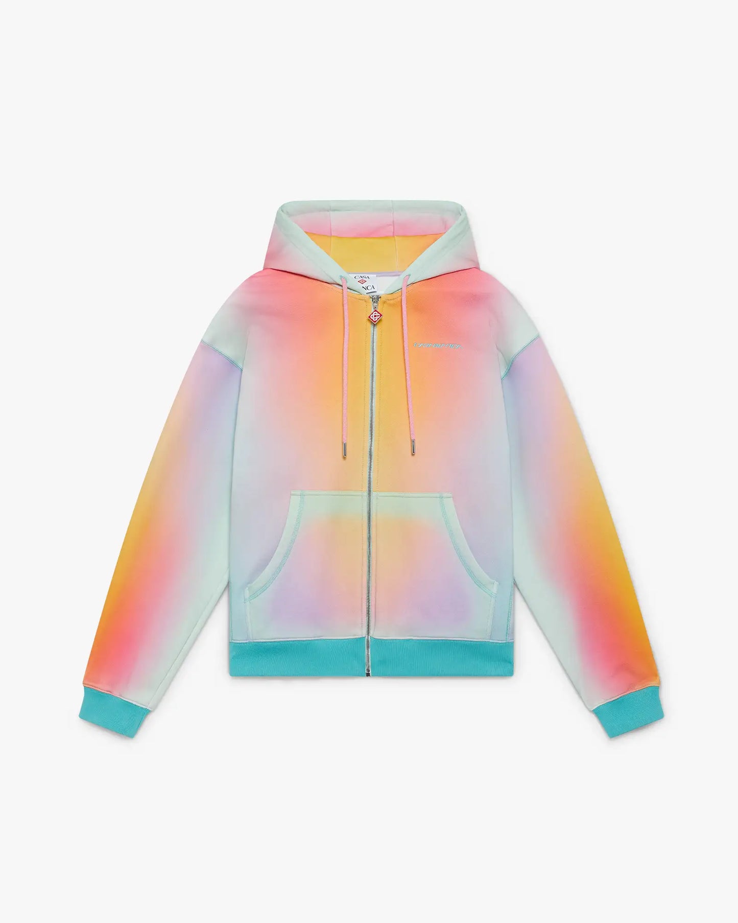 Glass Zip Up Hooded Sweatshirt