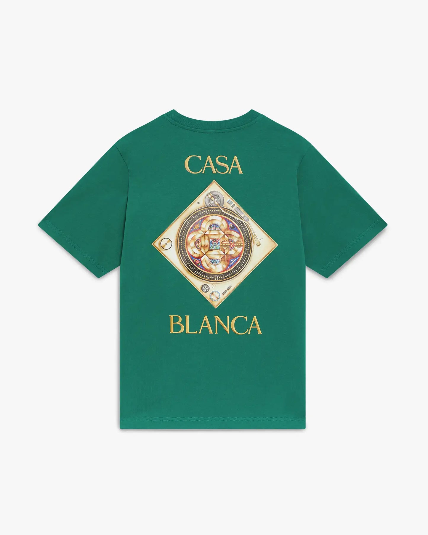 Grünes Plafond Orne De Musique Kurzarm-T-Shirt