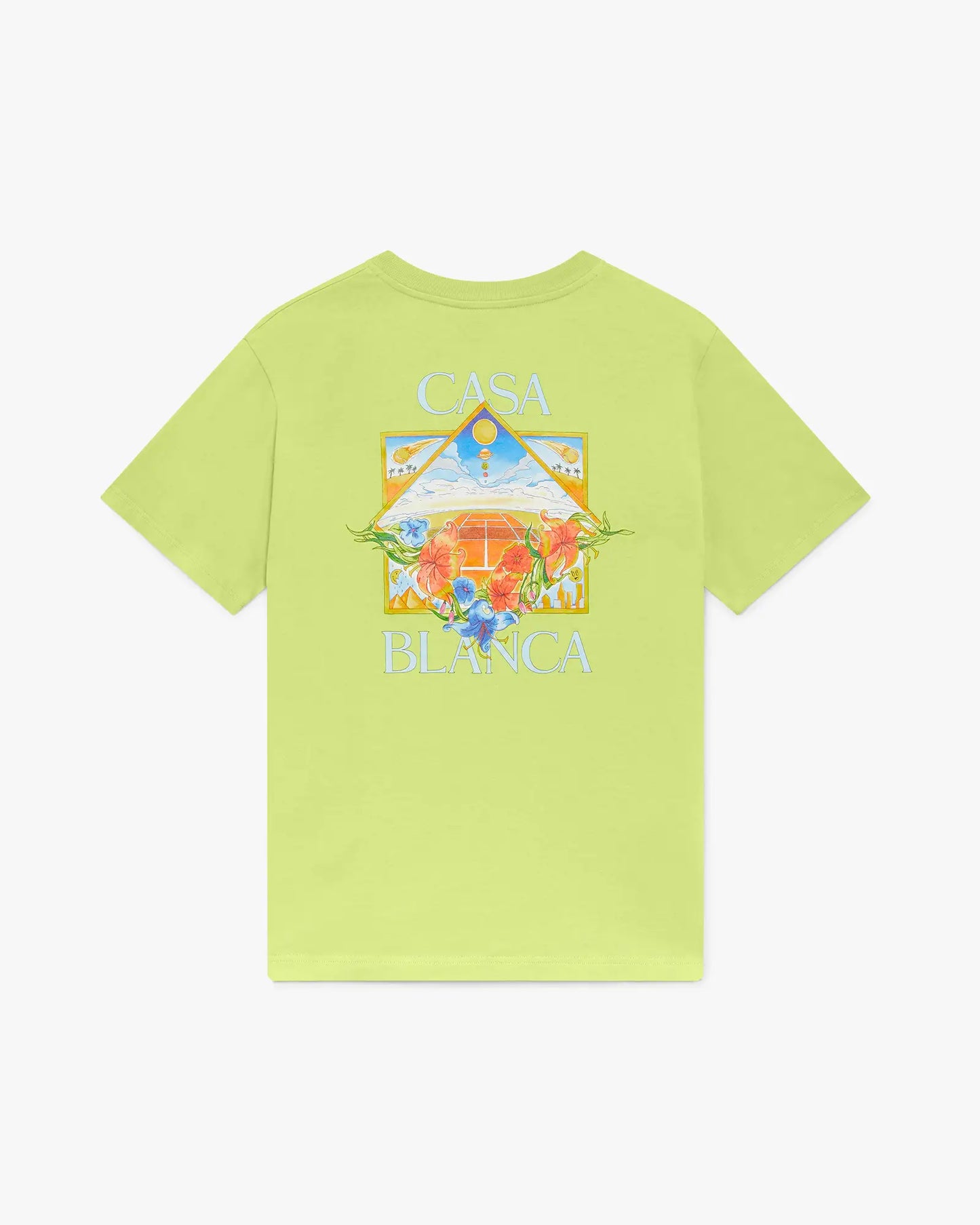 T-shirt à manches courtes Lime Flower Court Icon