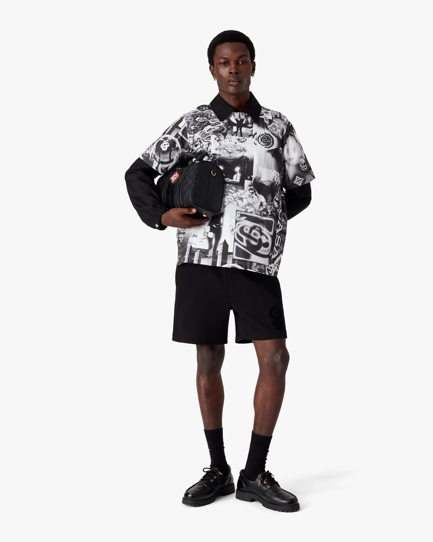 Rave Collage Short Sleeve Mesh T-Shirt