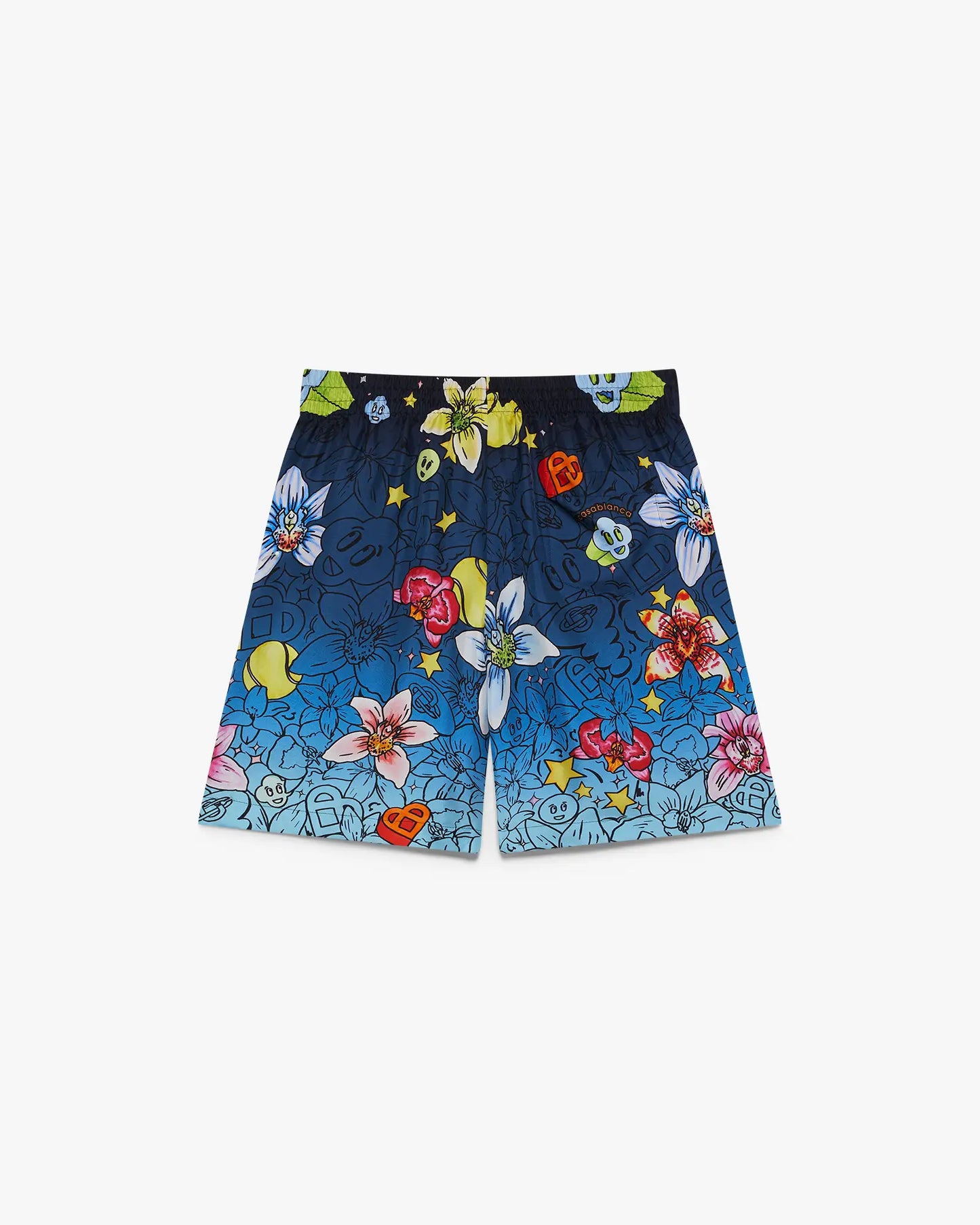 Collage D'Icones Graphiques Silk Shorts