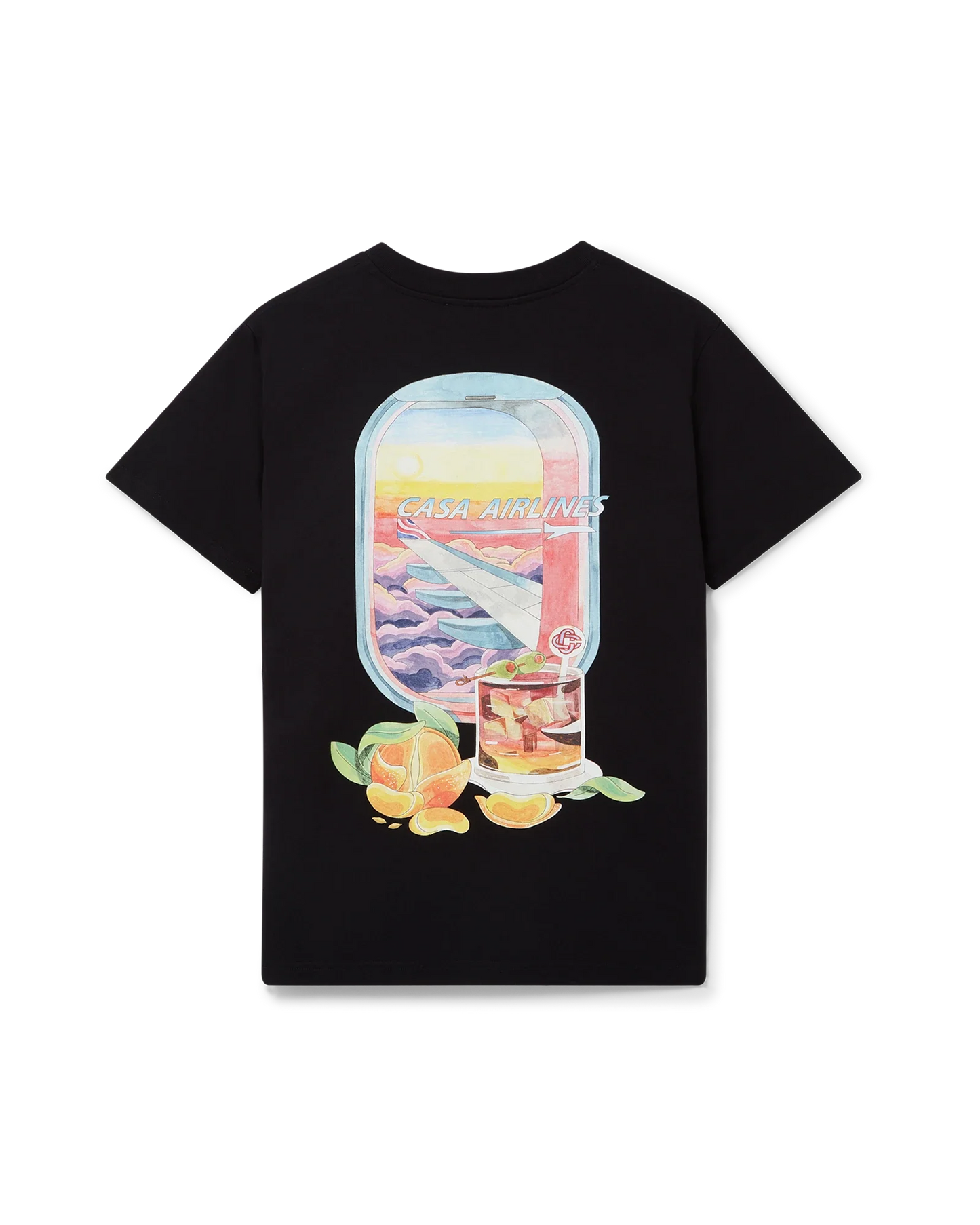 Panoramique Kurzarm-T-Shirt