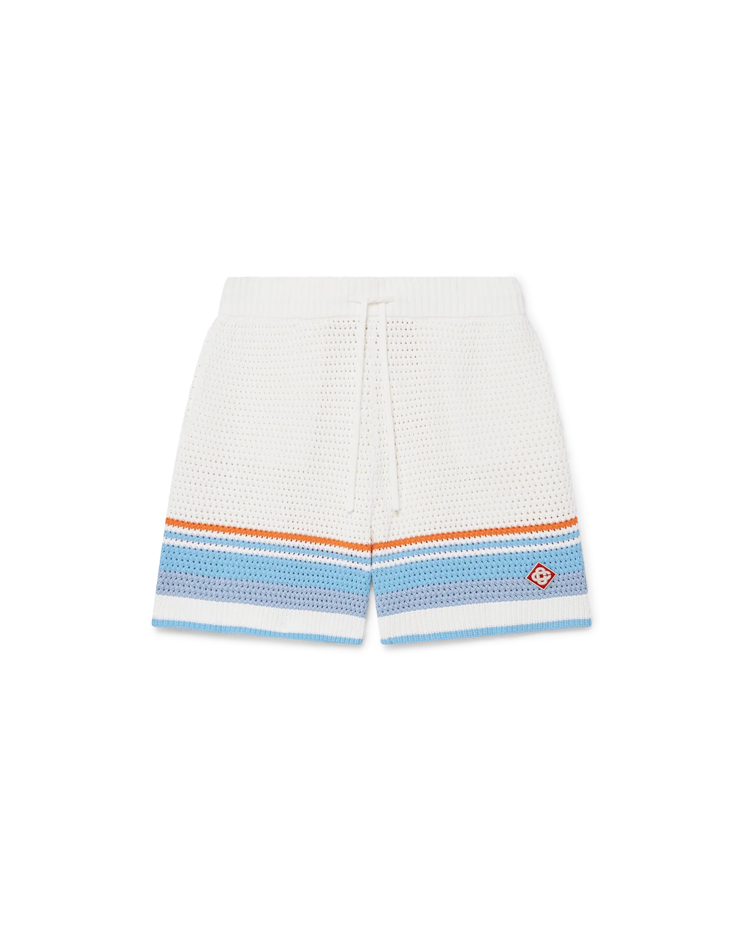 Cotton Tennis Crochet Shorts