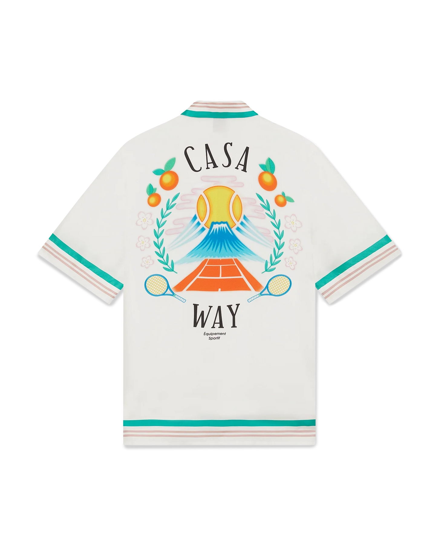 Casa Way Short Sleeve Silk Shirt