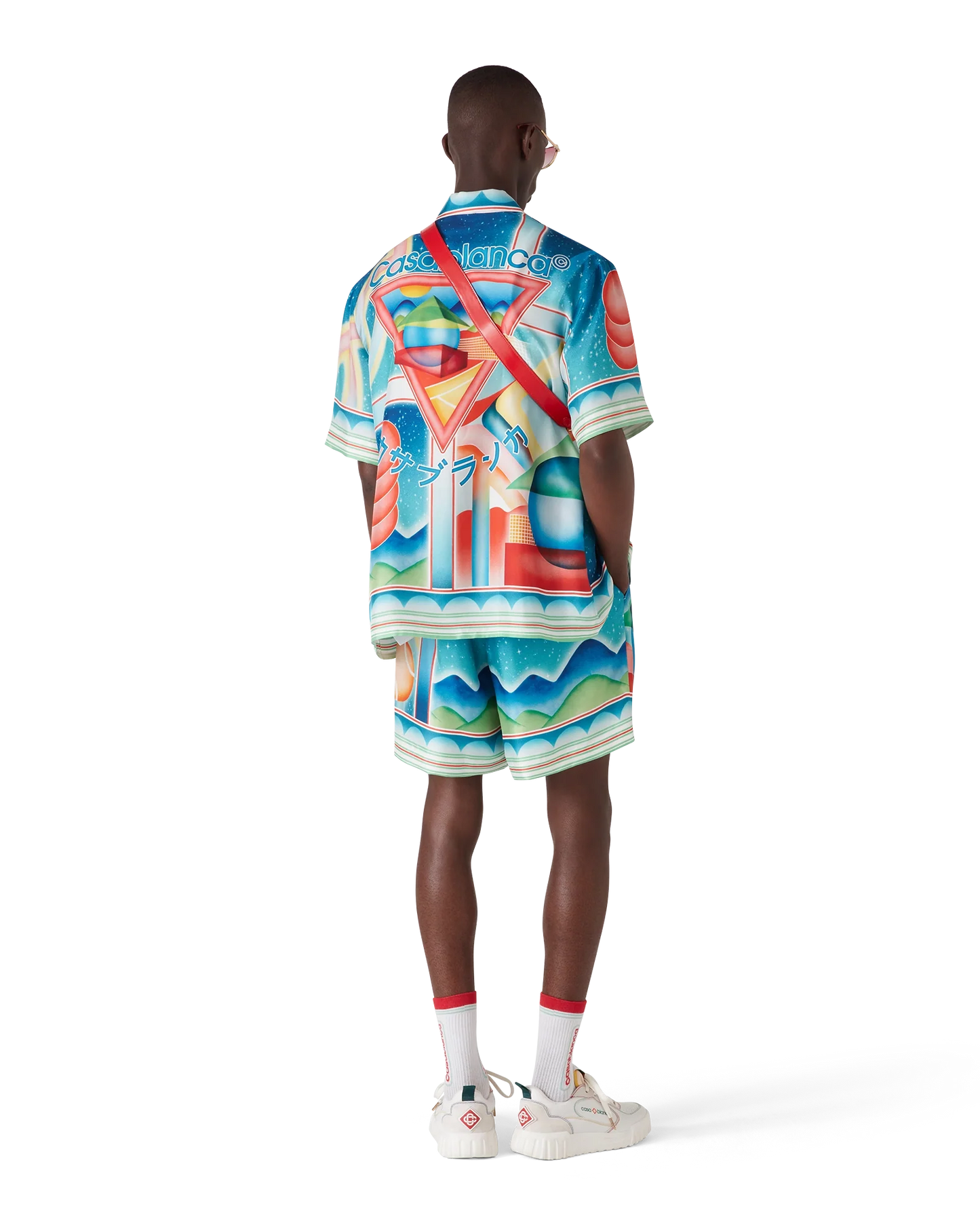 Galaxy Court Silk Shorts