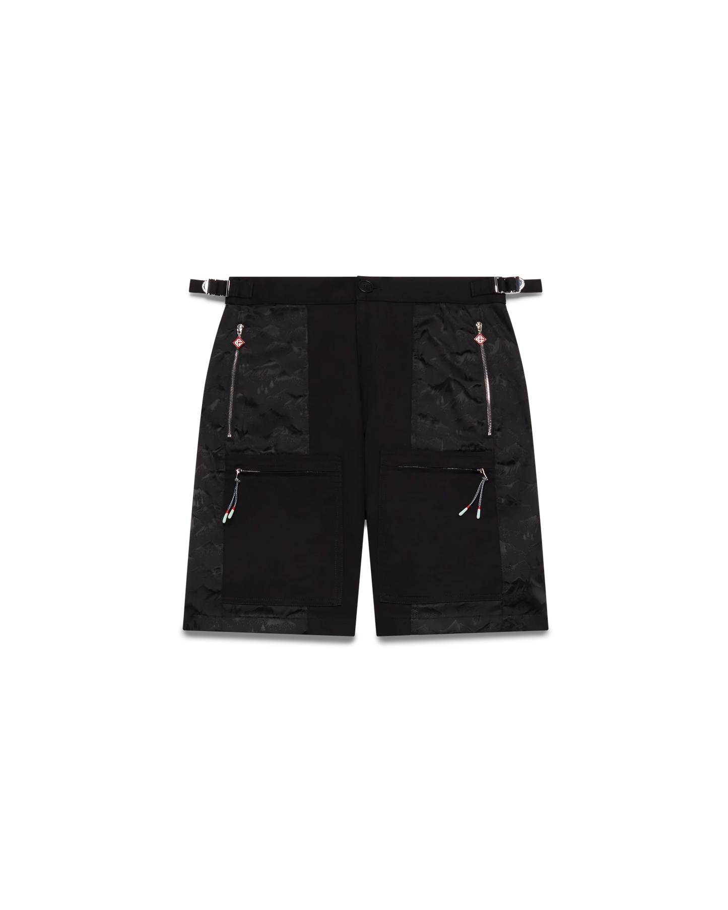 Nylon Mountain Camo Cargo Shorts