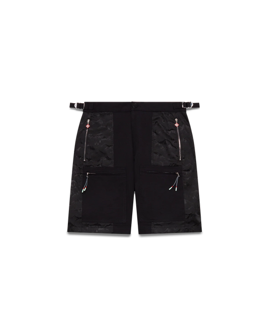 Nylon Mountain Camo Cargo Shorts