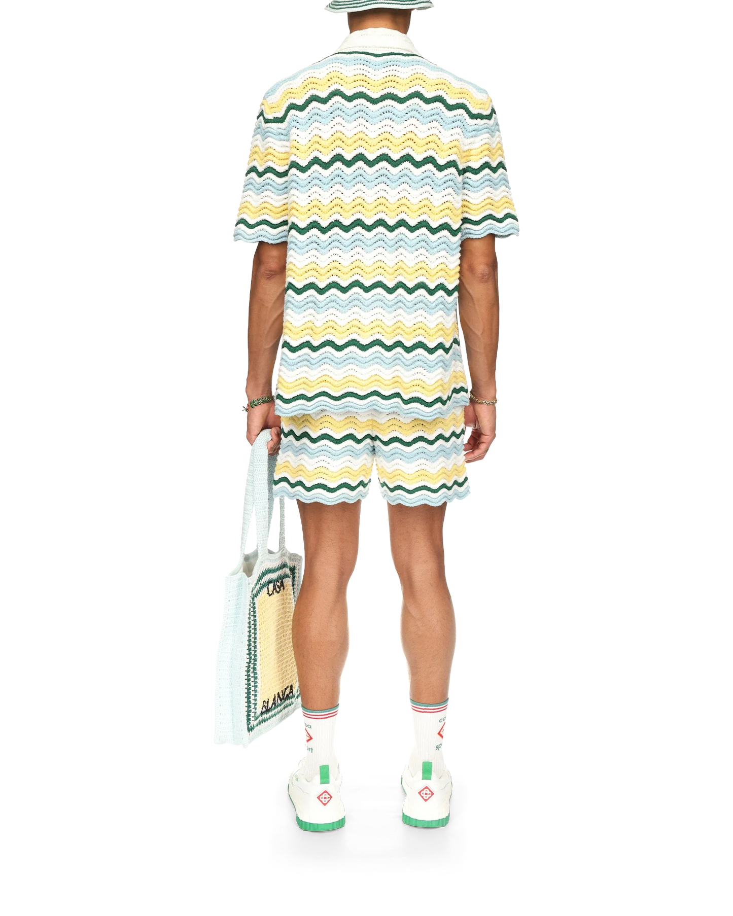 Wavy Boucle Shorts