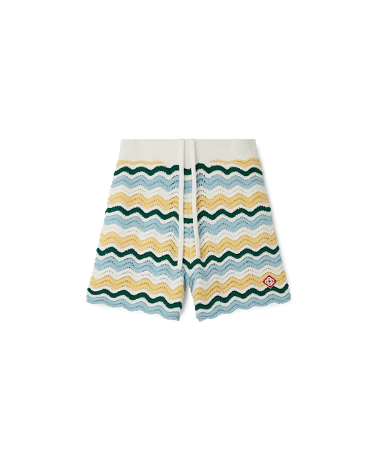 Wavy Boucle Shorts