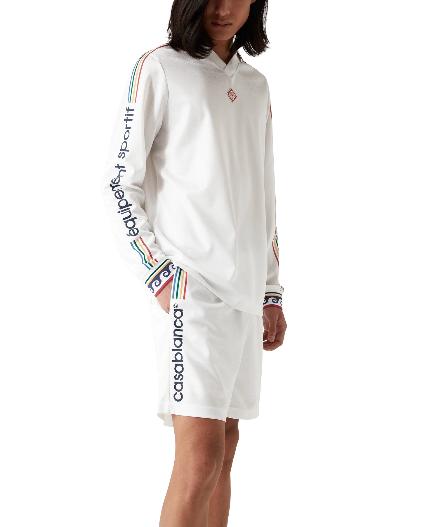 Jacquard Monogram Football Shorts
