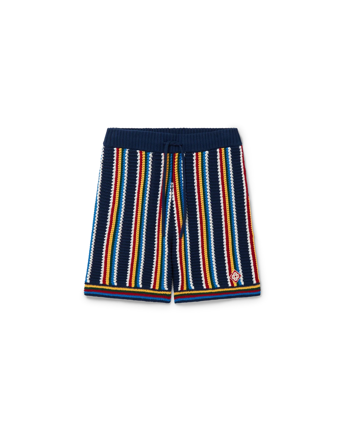 Crochet Stripe Shorts