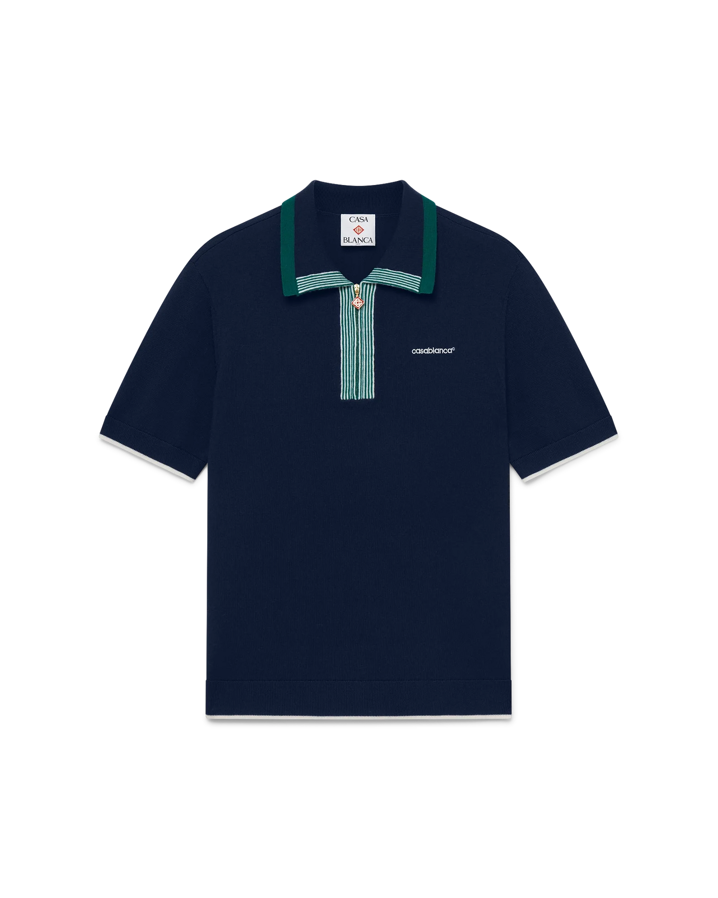 Knit Tennis Polo Shirt