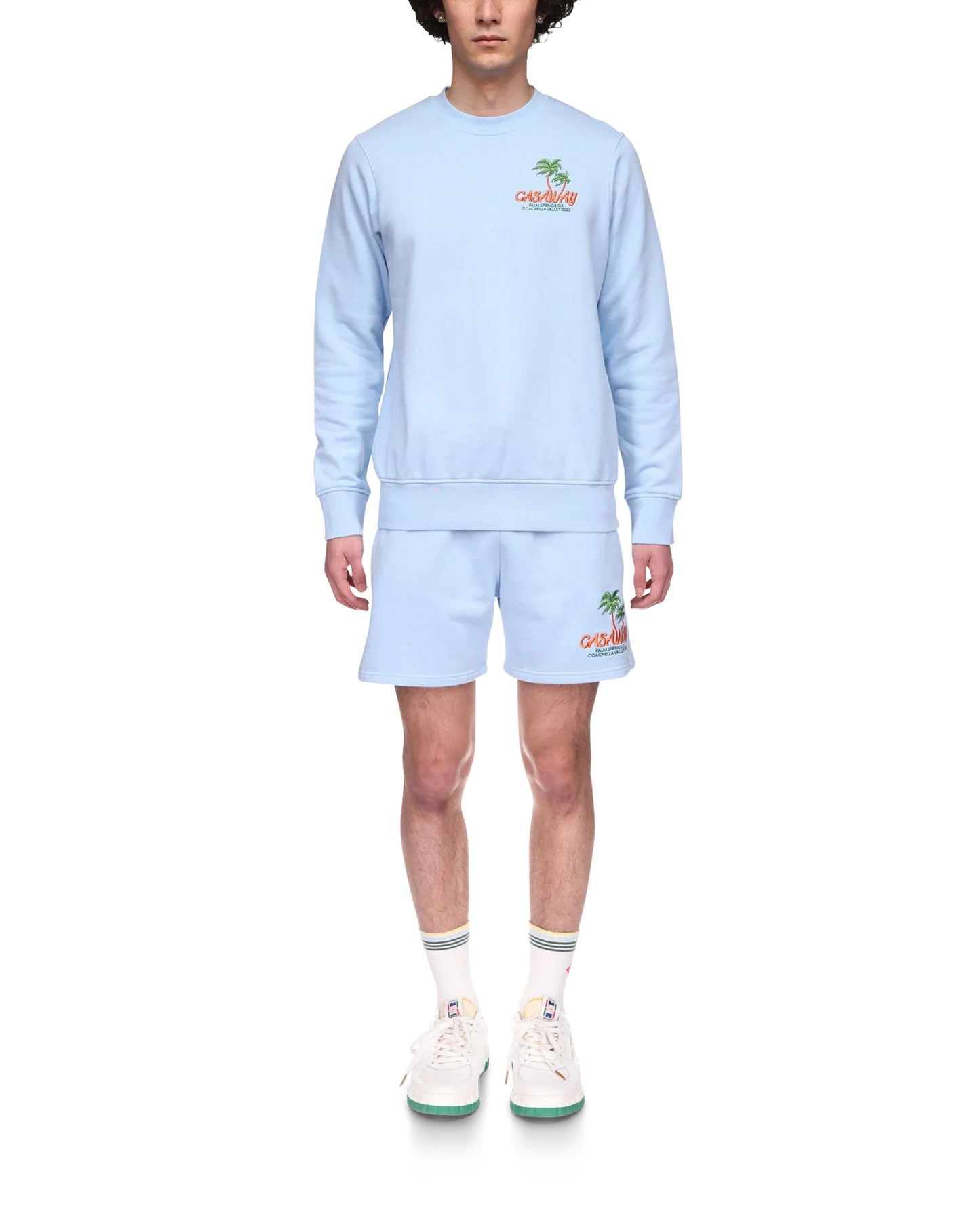 Blue Coachella Valley Sweatshorts