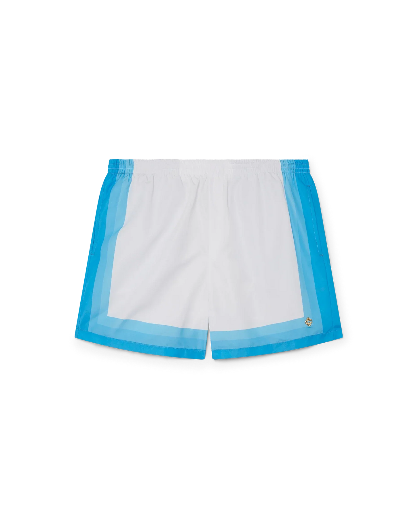 Blue Gradient Swim Trunks