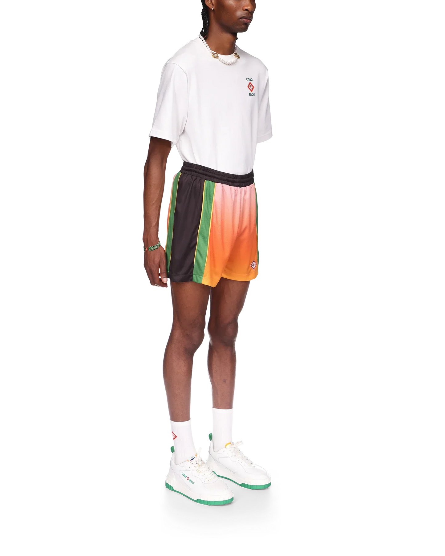Gradient Football Shorts