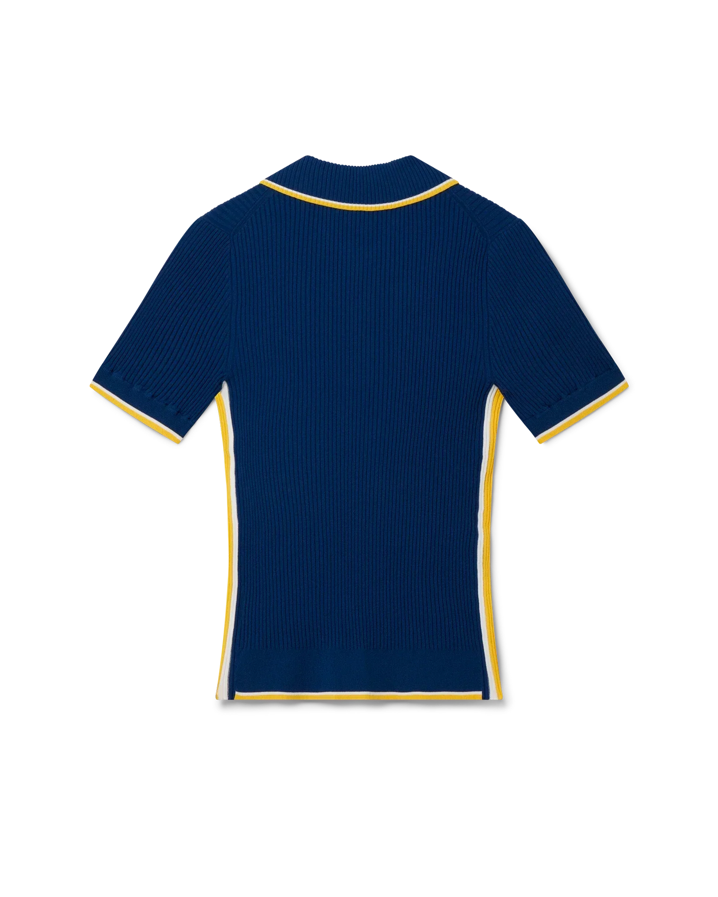 Rib Polo Shirt
